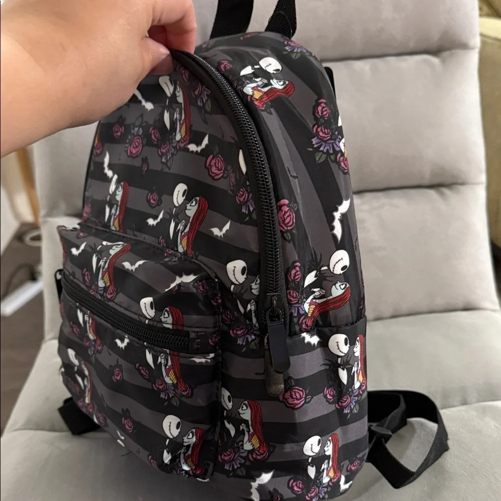 Disney Nightmare Before Christmas Jack And Sally Backpack